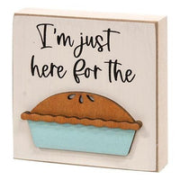Thumbnail for I'm Just Here for the Pie Block - The Fox Decor