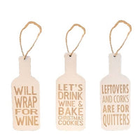 Thumbnail for 3 Set Wine & Cookies Ornaments