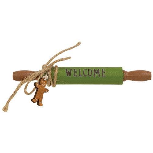 Welcome Pin Welcome Wooden Rolling Pin – The Fox Decor