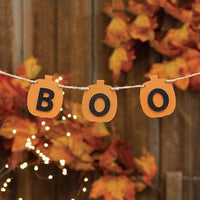 Thumbnail for BOO Pumpkin Garland - The Fox Decor