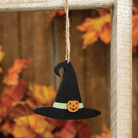 Thumbnail for Jack O Lantern Witch Hat Ornament - The Fox Decor