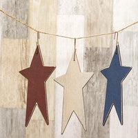 3 Set Primitive Colors Primitive Star Ornaments - The Fox Decor