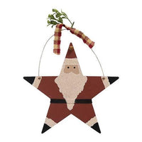 Hanging Santa Star - The Fox Decor