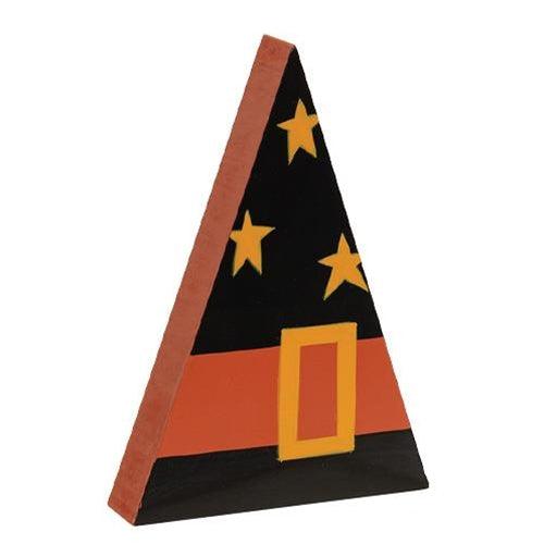 2 Set Witch Hat & Candy Corn Chunky Sitters - The Fox Decor