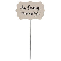 Thumbnail for In Loving Memory Plant Stake 3 Asstd - The Fox Decor