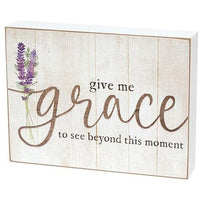 Give Me Grace Box Sign – The Fox Decor