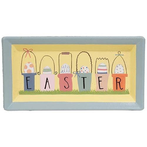 Easter Egg Buckets Rectangle Tray - The Fox Decor