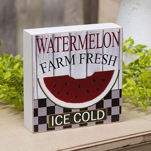 Watermelon Farm Fresh Box Sign - The Fox Decor