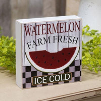 Watermelon Farm Fresh Box Sign - The Fox Decor
