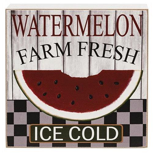 Watermelon Farm Fresh Box Sign - The Fox Decor