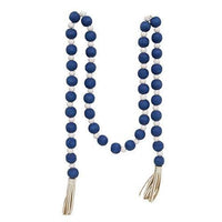 Blue & White Bead Garland - The Fox Decor