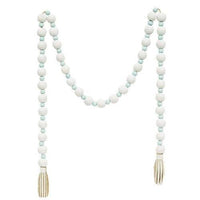 Light Blue & White Bead Garland - The Fox Decor