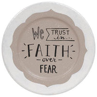 Power of Prayer Plate 2 Asstd - The Fox Decor