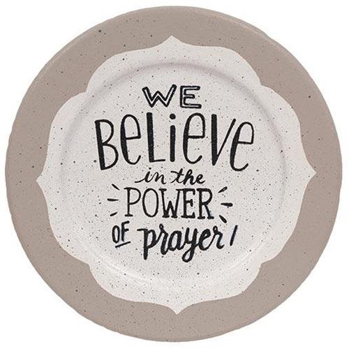 Power of Prayer Plate 2 Asstd - The Fox Decor