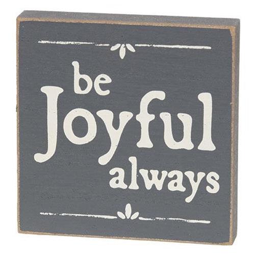 Let Go & Let God Square Block 3 Asstd - The Fox Decor