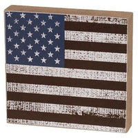 3 Set Stars & Stripes Forever Blocks - The Fox Decor