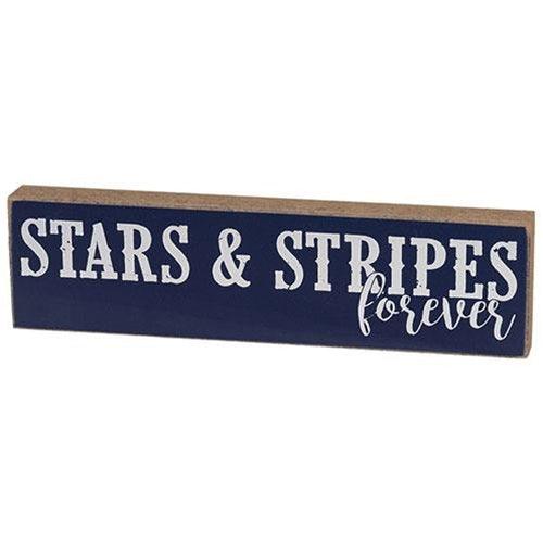 3 Set Stars & Stripes Forever Blocks - The Fox Decor