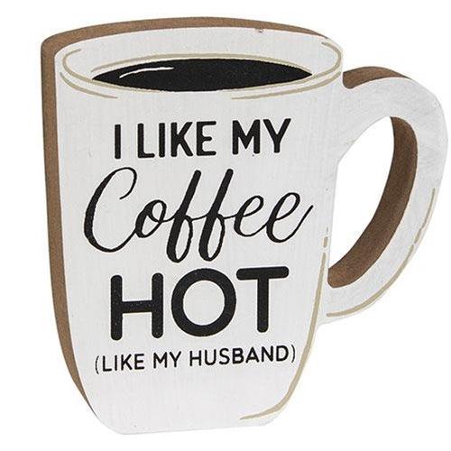 I Like My Coffee Hot Chunky Coffee Cup Sitter - The Fox Decor