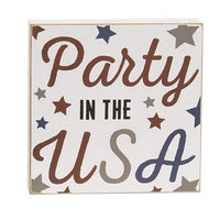 Thumbnail for Fireworks & Freedom Square Block 3 Asstd - The Fox Decor