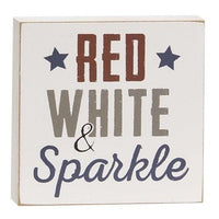 Thumbnail for Fireworks & Freedom Square Block 3 Asstd - The Fox Decor