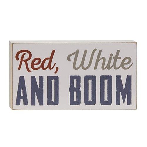 Fireworks & Freedom Block 3 Asstd - The Fox Decor