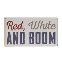 Fireworks & Freedom Block 3 Asstd - The Fox Decor