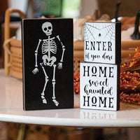 3 Set Enter If You Dare Blocks - The Fox Decor