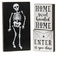 3 Set Enter If You Dare Blocks - The Fox Decor