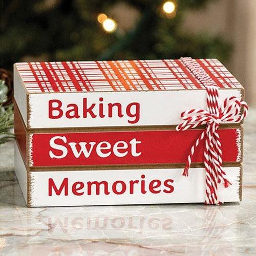 Baking Sweet Memories Mini Book Stack - The Fox Decor
