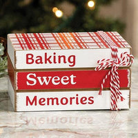 Baking Sweet Memories Mini Book Stack - The Fox Decor