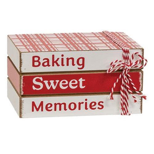 Baking Sweet Memories Mini Book Stack - The Fox Decor