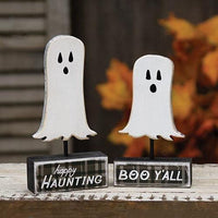 Thumbnail for 2 Set Happy Haunting Ghost Pedestals - The Fox Decor