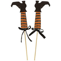 2 Set Witch Boot Pokes - The Fox Decor