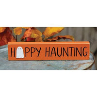 Happy Haunting With Ghost Block - The Fox Decor