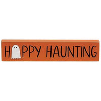 Happy Haunting With Ghost Block - The Fox Decor