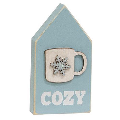 Layered Cozy Cup House Sitter - The Fox Decor