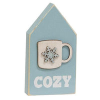 Layered Cozy Cup House Sitter - The Fox Decor