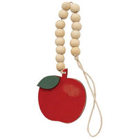 Thumbnail for Natural Beaded Apple Ornament