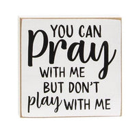 Try Jesus Not Me Square Block 3 Asstd - The Fox Decor