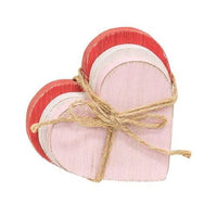 3 Set Distressed Wooden Heart Bundle - The Fox Decor