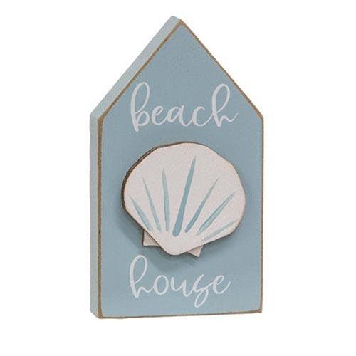 Beach House Sand Dollar Block Sitter - The Fox Decor