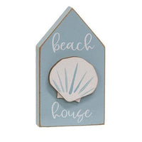 Beach House Sand Dollar Block Sitter - The Fox Decor