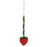Thumbnail for Wooden Beaded Strawberry Ornament - The Fox Decor