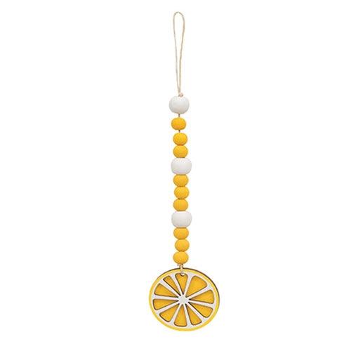 Lemon Icon Beaded Ornament - The Fox Decor