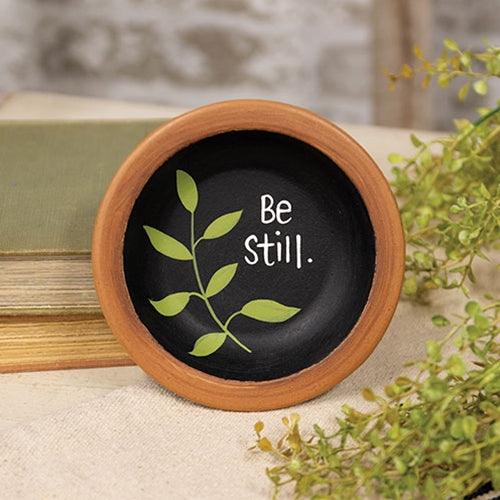 Be Still Mini Wooden Bowl - The Fox Decor