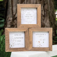 Wildflower Sayings Mini Frame 3 Asstd - The Fox Decor