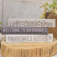 Fun With Grandma Mini Stick 3 Asstd - The Fox Decor