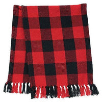 Red & Black Buffalo Check Runner 135 29 - The Fox Decor