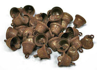36 Pkg Rusty Tin Liberty Bells 3 8 - The Fox Decor
