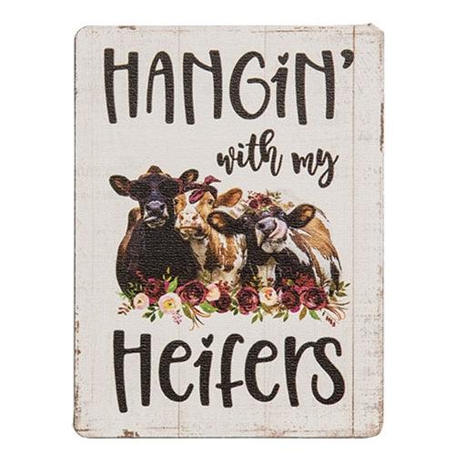 Cow Rectangle Magnet 3 Asstd - The Fox Decor